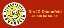 Logo mit Link auf die Interessensgemeinschaft Donaufeld Internetseite.
